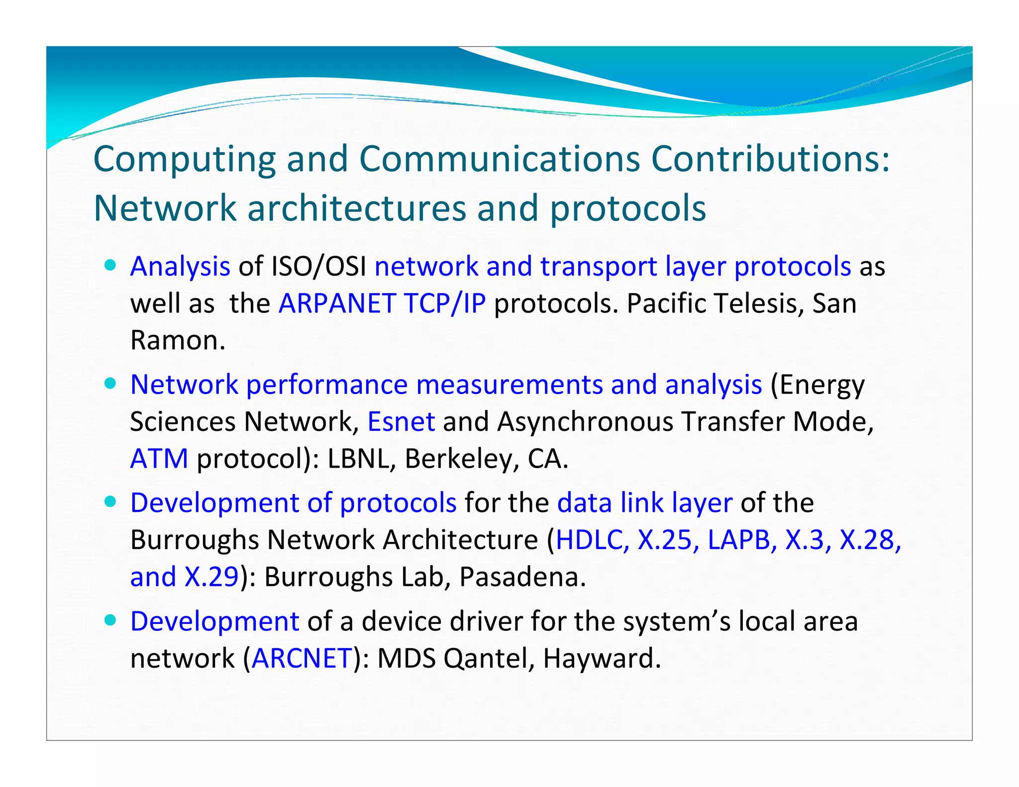 Professional Profile
