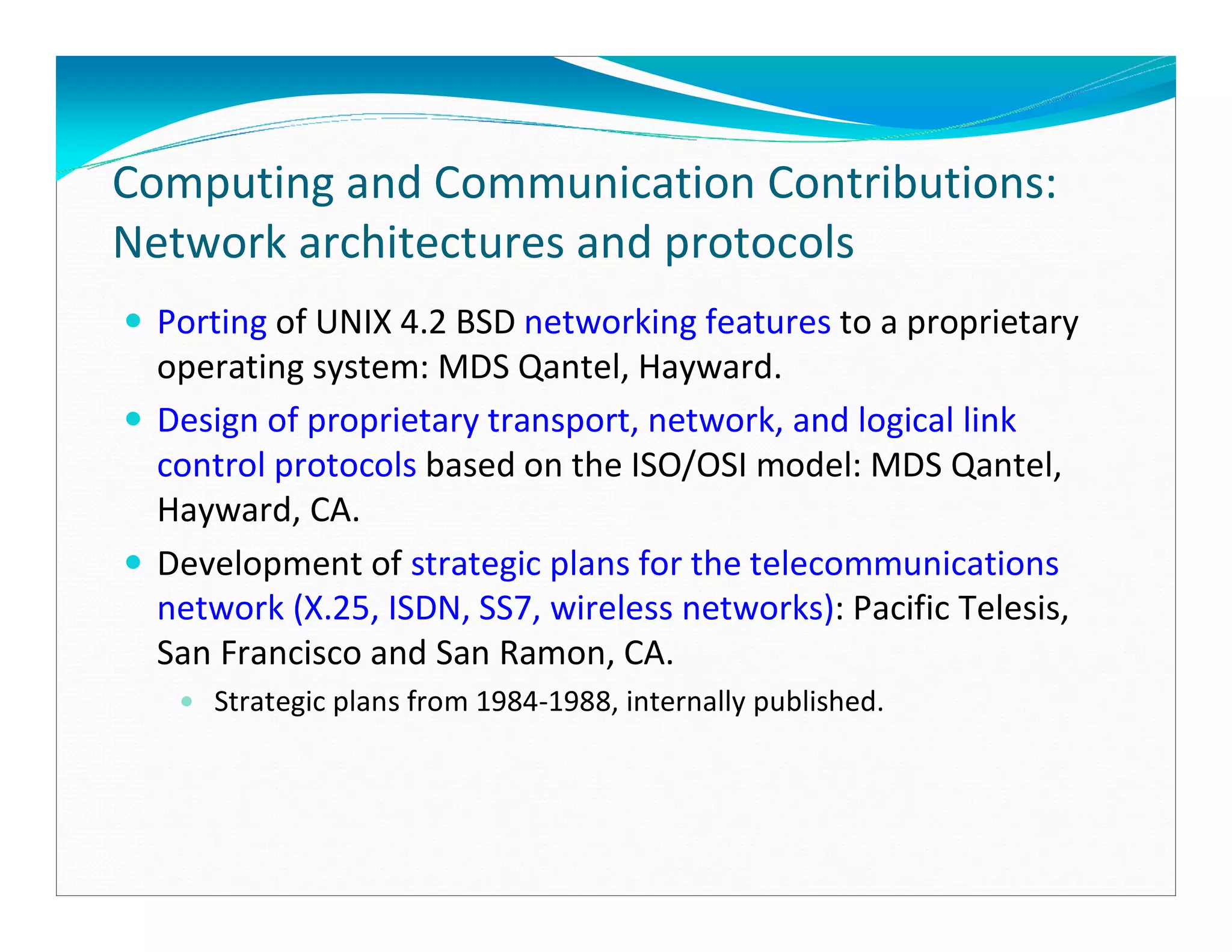 Professional Profile