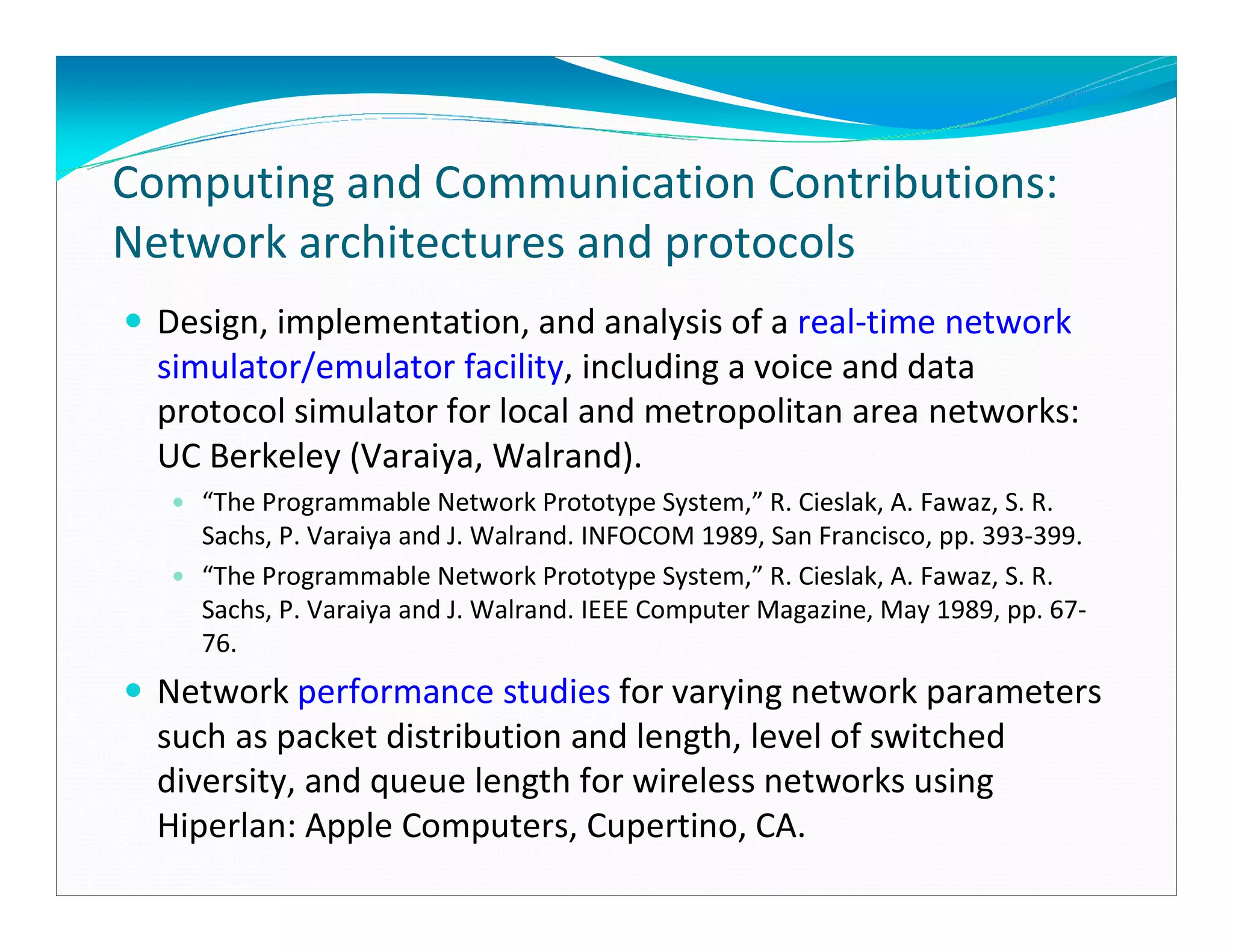 Professional Profile