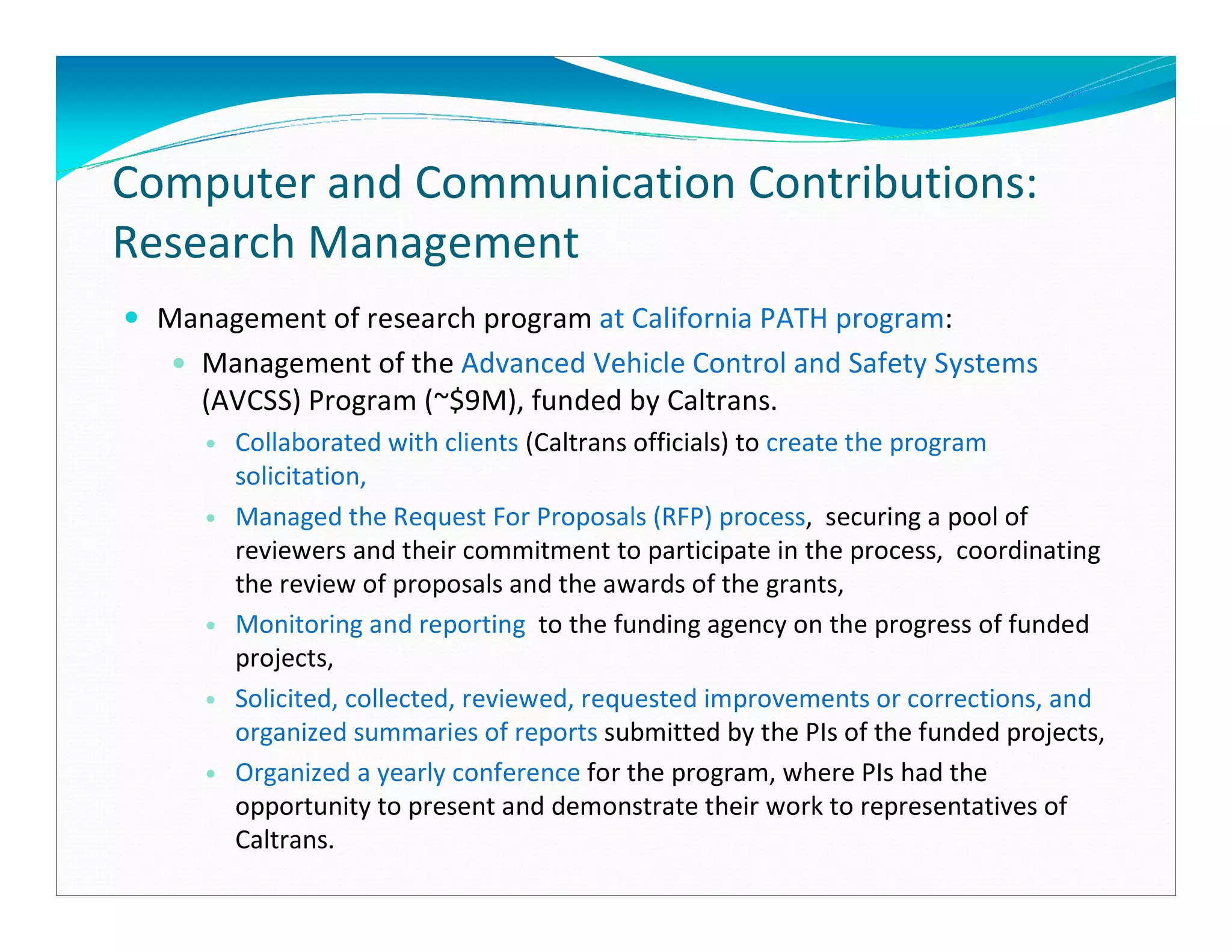 Professional Profile