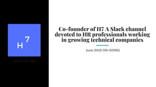 Professional profile