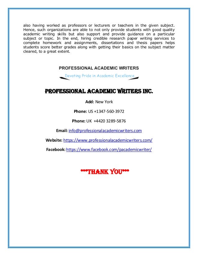 professional term paper writing services