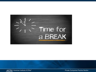 American Institute of CPAs®
Private Companies Practice Section
 