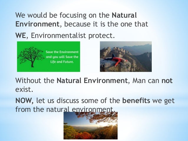 Professionals and Environmentalists presentation.
