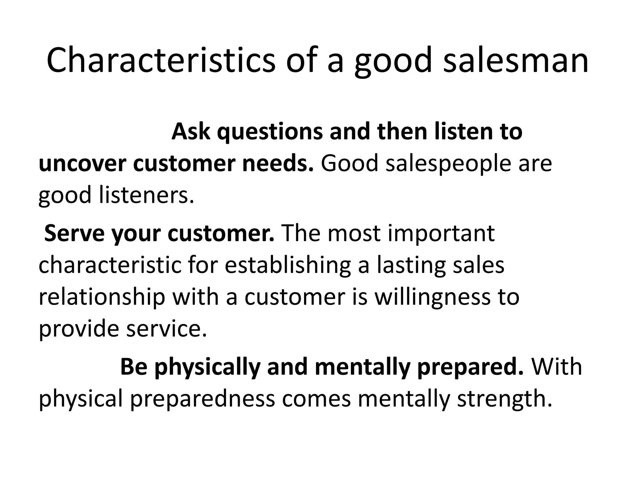 Professional Salesmanship PPT professional-salesmanship-ppt