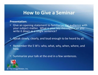 Seminar First Slide Professional Seminar Ppt 2.11 Slides Revised | PDF