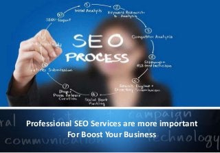 Professional SEO Services are more important
For Boost Your Business
 