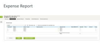 Expense Report 
 