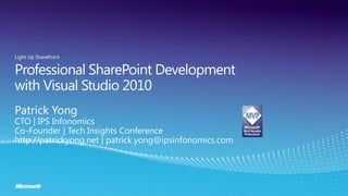 Professional SharePoint development