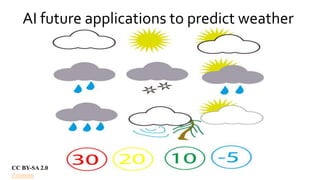 AI future applications to predict weather
CC BY-SA 2.0
Zeimusu
 