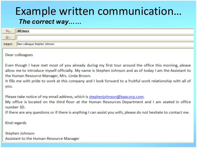 professional skills example