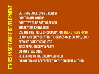 Ethics Software Development Professional Software Development, Practices and Ethics | PDF