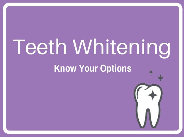 Best professional teeth whitening options