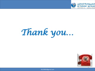 Thank you…



                         35
   ilb220803@gmail.com
 