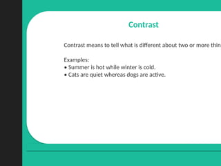 Understanding Compare and Contrast: Techniques and Examples for Clear ...
