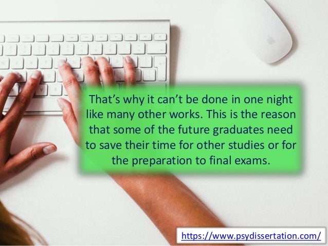 Psychology dissertation structure image