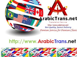 Professional translation services,  arabic trans