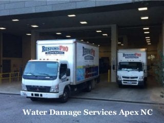 Water Damage Services Apex NC
 