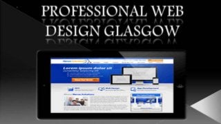 Professional web design glasgow