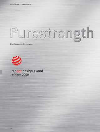 Fuerza / PALANCA / PURESTRENGTH




Prestaciones deportivas.




196
 