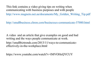 Professional writing | PPT