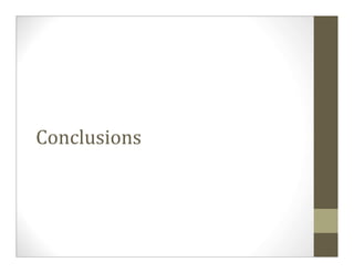 Conclusions
 
