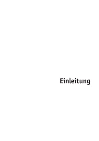 Einleitung
 