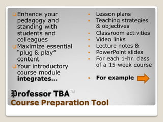 Professor TBA