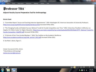 Professor TBA