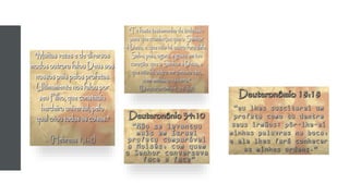 Os Profetas do Velho Testamento: Cronologia