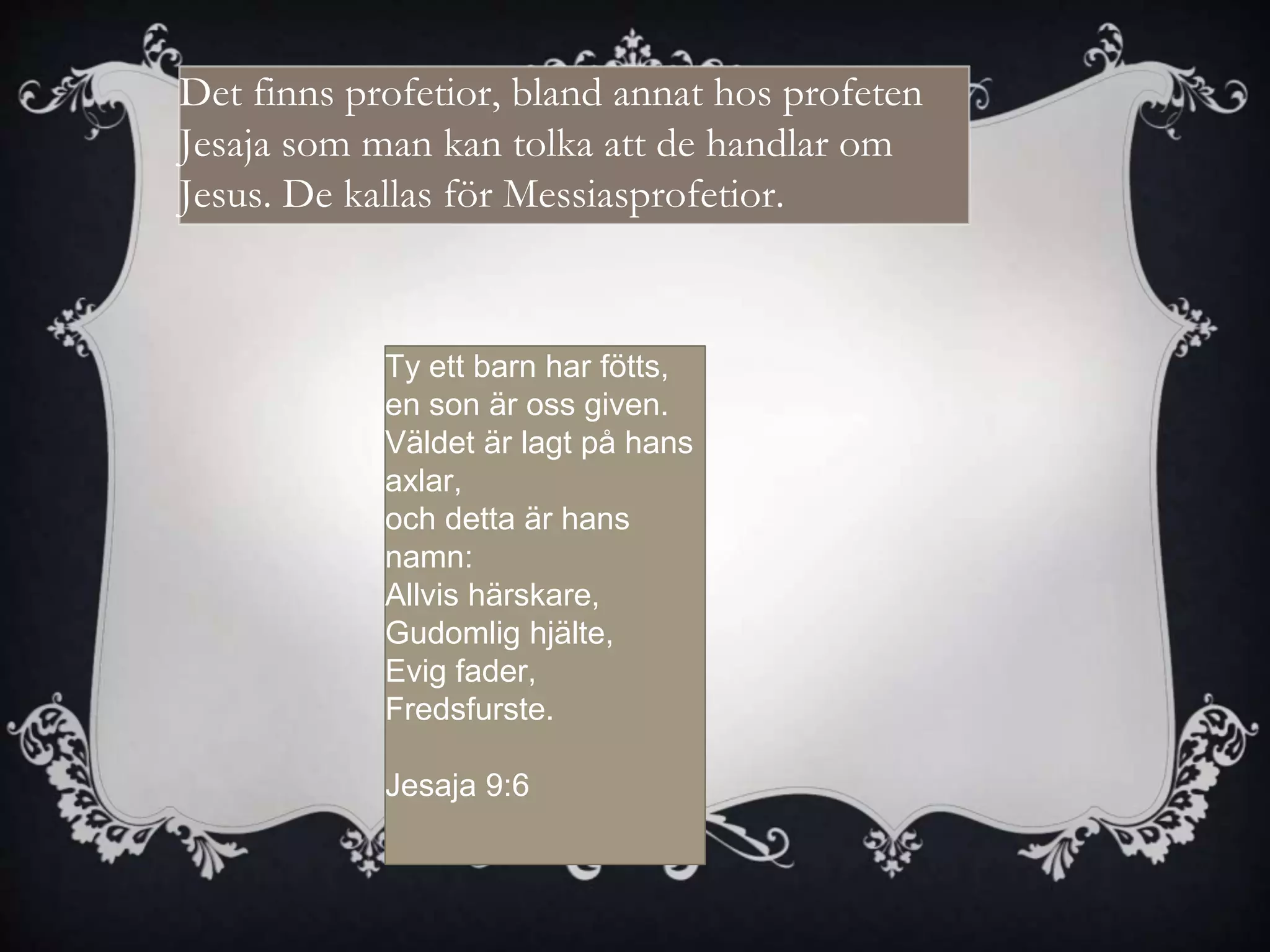 Profeterna i gamla testamentet | PPTX