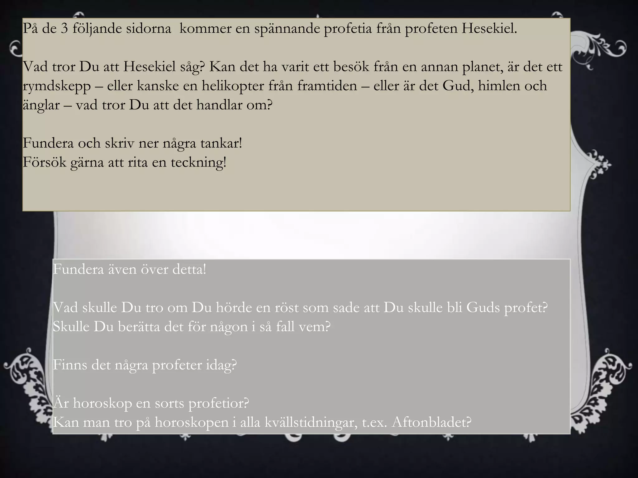 Profeterna i gamla testamentet | PPTX
