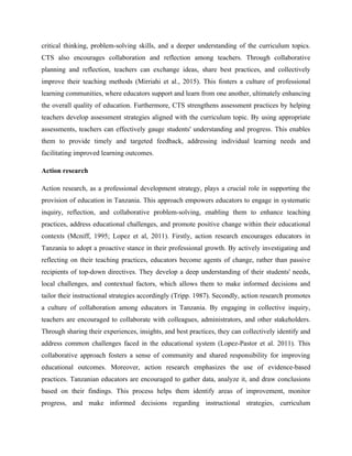 professional development strategies in education | DOCX