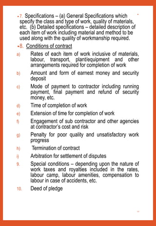 Tender Specification Example Ireland Types of tender and their processing. | PPTX
