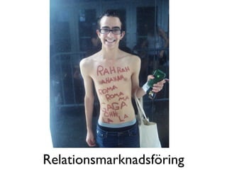 Relationsmarknadsföring
 