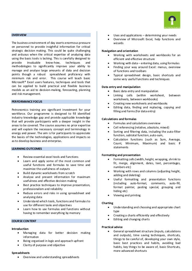 Proficiency in Ms Excel, Lagos