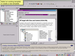 Proficy Screen Example Proficy machine edition environment | PPT