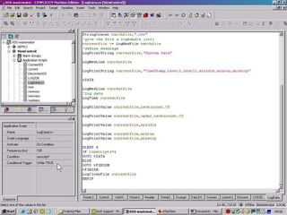 Proficy Screen Example Proficy machine edition scripting | PPT
