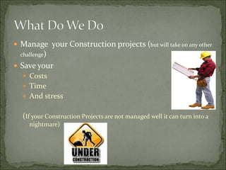 Mr Projects Management Services cc Profile | PDF