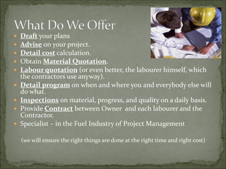 Mr Projects Management Services cc Profile | PDF