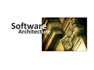 Softwar Architect e ure 