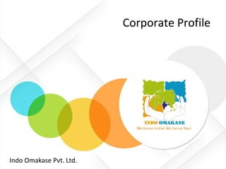 Corporate Profile
Indo Omakase Pvt. Ltd.
 