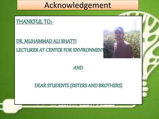 Acknowledgement
29
 