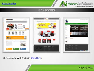 Back to Index

3.2 eCommerce

Our complete Web Portfolio (Click Here)

Click to Next

 