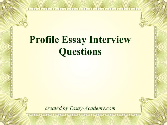 Dissertation interview questions