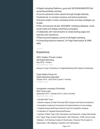 Resume - Abhishek Singh | PDF