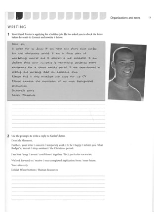 Profile 1 workbook