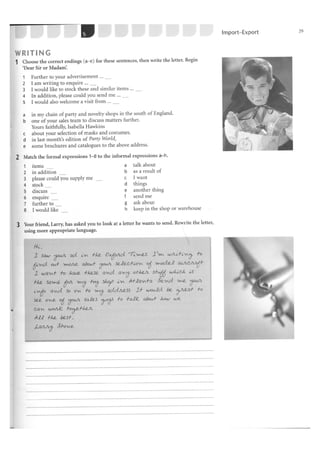 Profile 1 workbook