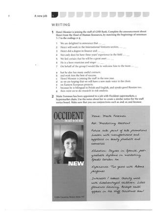 Profile 1 workbook
