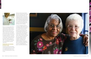 CHAPTER 4




                                                       Research conducted in government,
                                                       universities, nonprofit research institu-
                                                       tions, government laboratories, and
                                                       medical schools plays a critical role in
                                                       establishing the basic research founda-
                                                       tion for subsequent drug development
                                                       work. Small and large biopharmaceuti-
                                                       cal companies then conduct the vast
                                                       majority of research that leads to the
                                                       development of new medicines.

                                                       To meet the challenges posed by an
            these two laws, approximately 70% of       increasingly complex research environ-
            medicines used in children had been        ment, biopharmaceutical companies
            dispensed without adequate pediatric       are turning to a variety of new ap-
            dosing information. However, as of         proaches to spur innovation as well
            2008, an estimated 50% to 60% of pre-      as continuing their commitment to
            scription drugs used to treat children     in-house research. These approaches
            have now been studied in some part of      include large companies providing
            the pediatric population.20 According      venture capital to small startup biotech
            to the FDA, the research conducted as      firms, and companies entering into
            a result of BPCA and PREA has led to       licensing agreements with other
            427 pediatric labeling changes since       companies. Companies also are
            1998.21 As of January 2012, 186 drugs      engaging in partnerships with
            have received pediatric exclusivity        academic institutions, which allows
            under BPCA.22                              them to diversify their portfolios and
                                                       access new technologies that can
            Collaboration and Innovation               lead to a more efficient R&D process.
            Go Hand in Hand
            The vibrant innovation that character-
            izes the biopharmaceutical sector relies
            on a collaborative life science ecosys-
            tem in the United States that is second
            to none.




            38    The R&D Process: The Road to New Medicines                                       	   The R&D Process: The Road to New Medicines   39
 